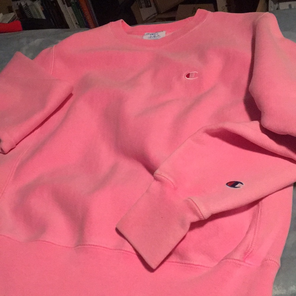 Bright Pink Champion Pullover